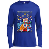 Meowy Christmas Ugly Funny Cats Lover PINGPONG