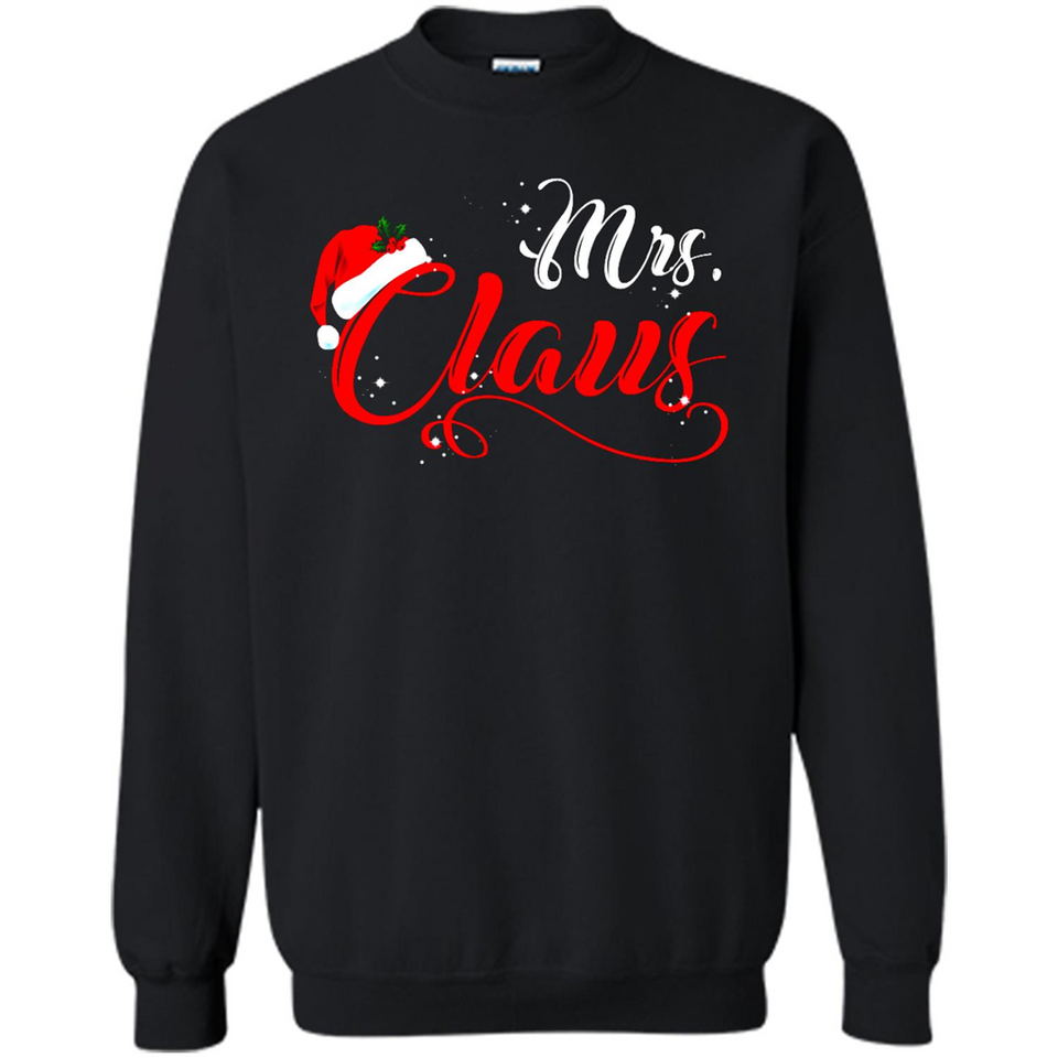 Mrs. Claus Santa Claus Merry Xmas T-Shirt - Sweatshirt