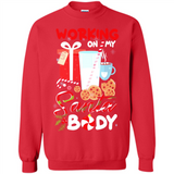 Working On My Santa Body Funny Christmas Gift Sleeve Xmas - Sweatshirt