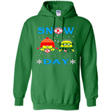 Snow Day Shirt For Boston Red Sox Vs Minion Fans pingpong