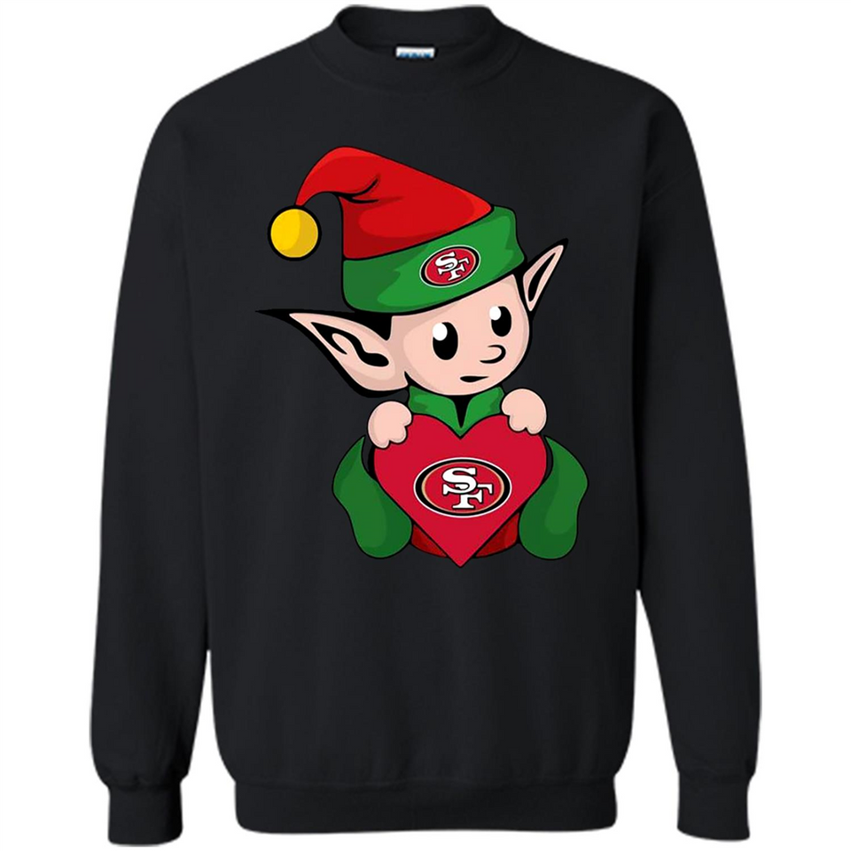 San Francisco 49ers ELF Elves Grinch Santa Claus