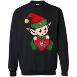 San Francisco 49ers ELF Elves Grinch Santa Claus