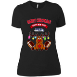 Seattle Seahawks NFL Reindeer Funny Merry Christmas And Happy New Year