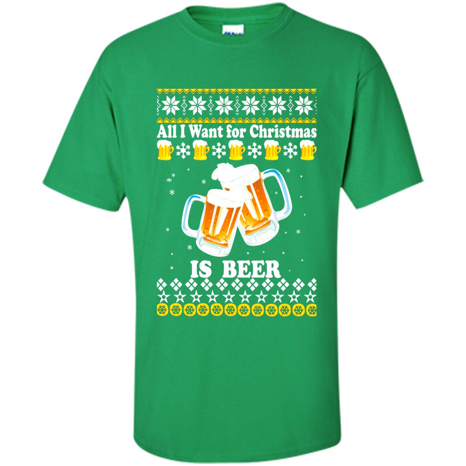 All I want for Christmas is Beer Sweater PINGPONG