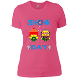 Snow Day Shirt For Dallas Stars Vs Minion Fans pingpong