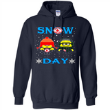 Snow Day Shirt For Boston Red Sox Vs Minion Fans pingpong