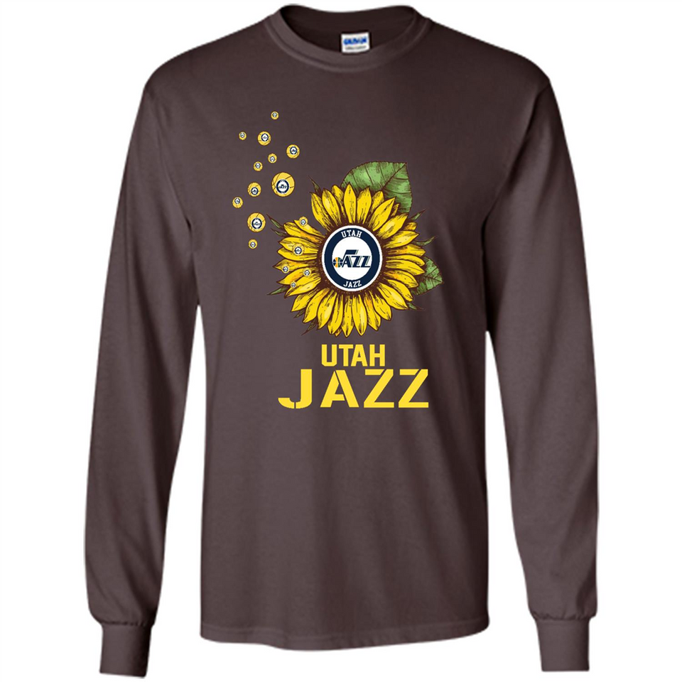 Utah Jazz Basketball Sunflower