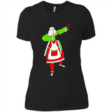 Funny Dabbing Mrs. Santa Claus Christmas Dab - Ladies' Boyfriend T-Shirt