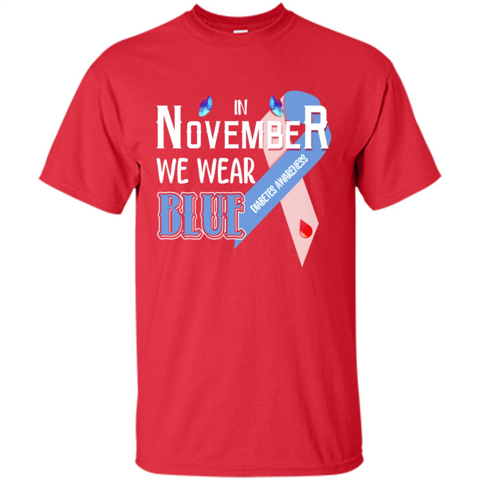 November We Wear Blue Diabetes Awareness
