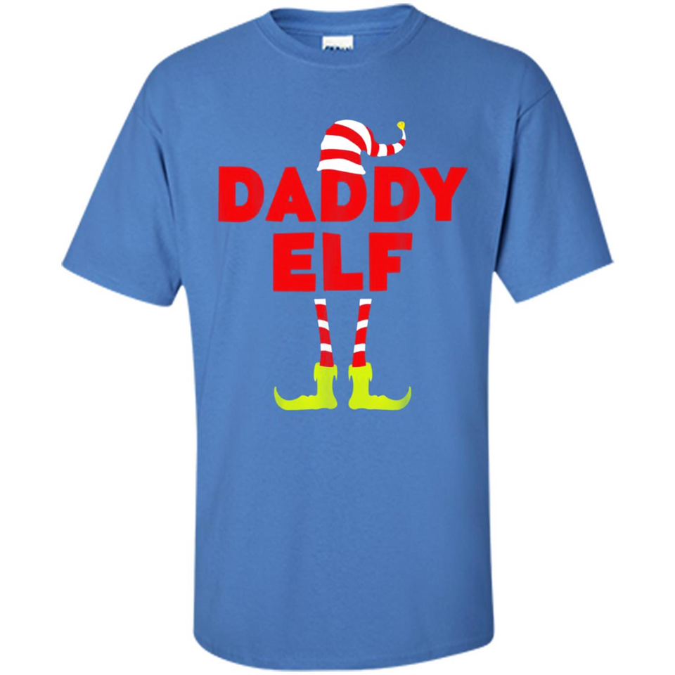 Mens Daddy Elf T-Shirt Funny Matching Christmas Costume - Shirt