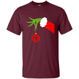 Funny Grinch Hand Holding Oiler Ornament Christmas PING PONG