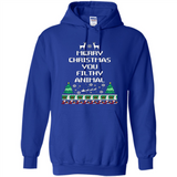 Merry Christmas You Filthy Animal Sweatshirt PINGPONG