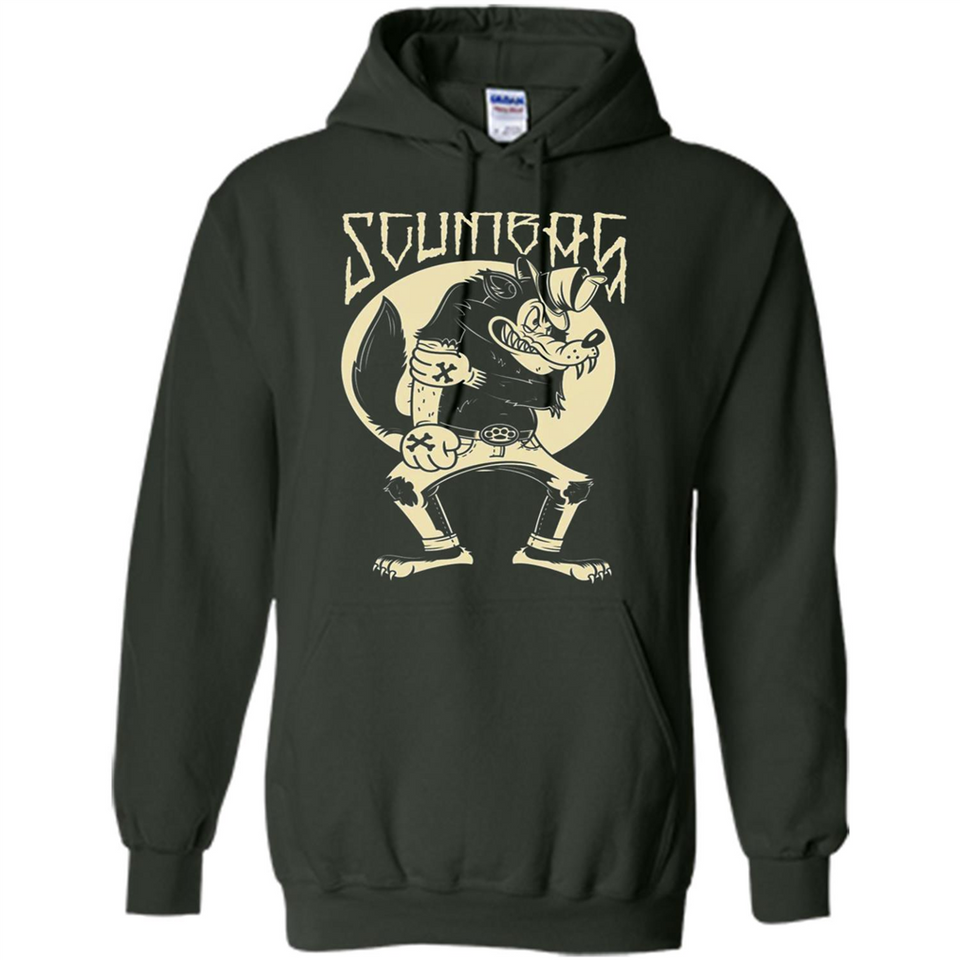tattoos are for scumbags - Hoodie