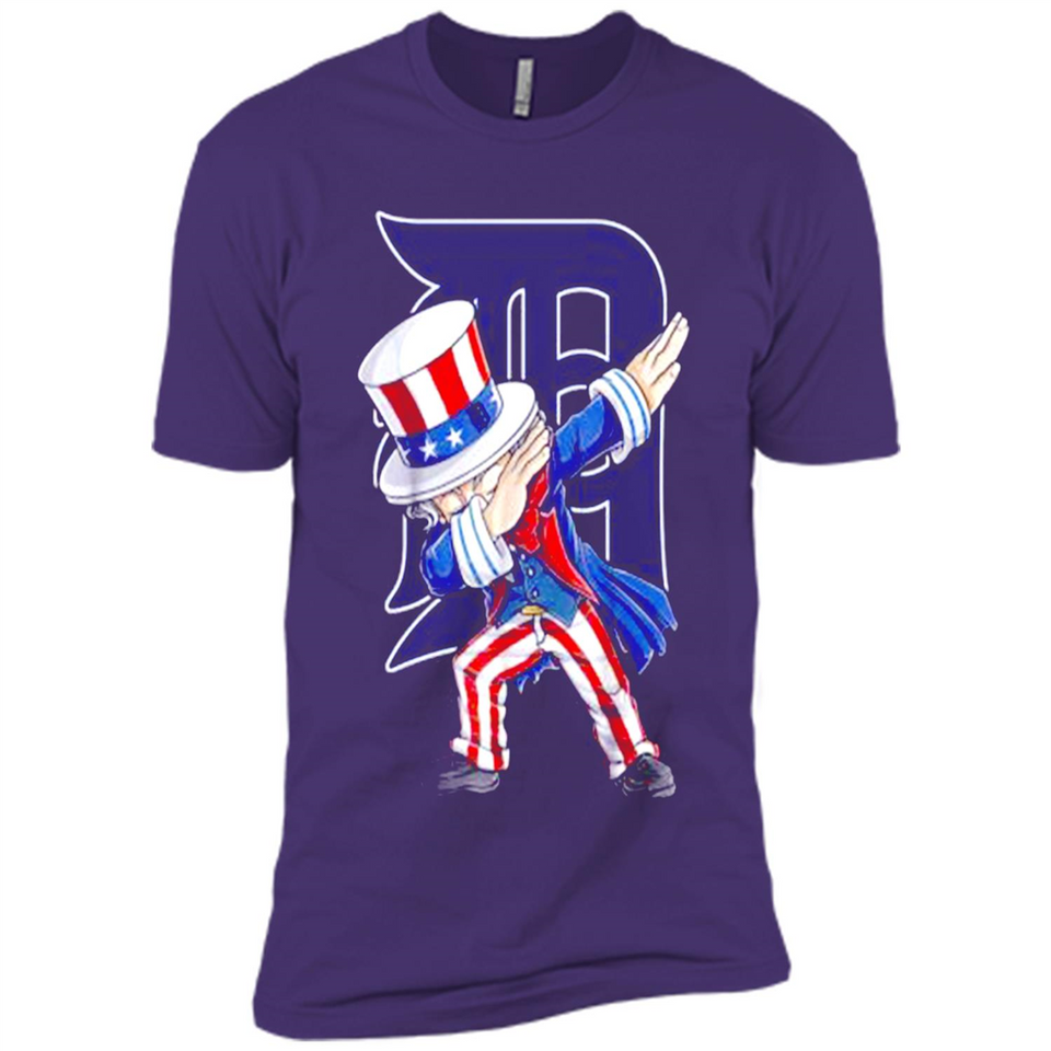 MLB DETROIT TIGERS UNCLE SAM DABBING INDEPENDENCE DAY