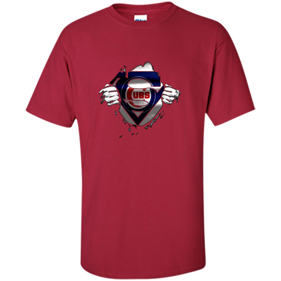 Chicago Cubs And Superman Fans - Shirt