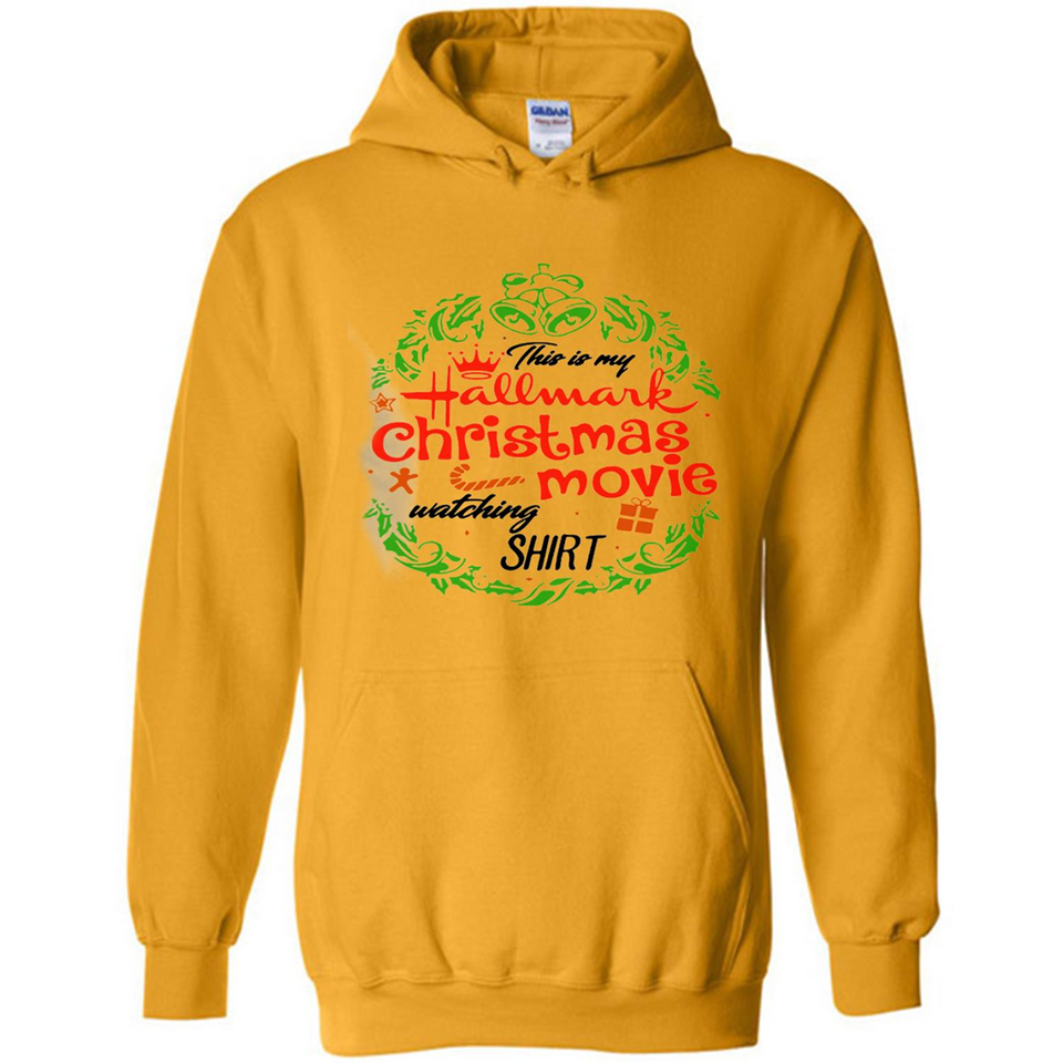 This is My Hallmark-Christmas Movies Watching Sporty T-Shirt - Hoodie
