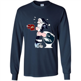 Los Angeles Rams Toilet Santa Claus PINGPONG