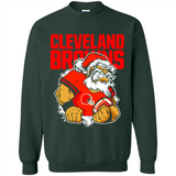 Grumpy Santa Claus Cleveland Browns Football Team PINGPONG