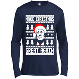 Fabulous Make Christmas Great Again Trump Ugly Christmas - Canvas Long Sleeve T-Shirt