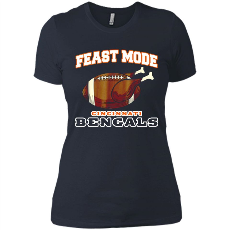 Feast Mode Bengals Shirt - Cincinnati Turkey Thanksgiving