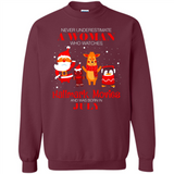 Never Underestimate A July Woman Watches Hallmark Movies Sweatshirt - Sweatshirt