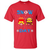 Snow Day Shirt For Boston Red Sox Vs Minion Fans pingpong
