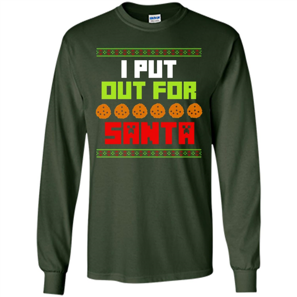 Cookies Out For Santa Christmas - Long Sleeve T-Shirt
