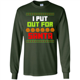 Cookies Out For Santa Christmas - Long Sleeve T-Shirt