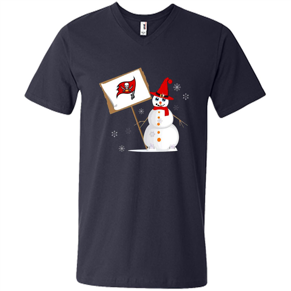 Tampa Bay Buccaneers Snowman Funny