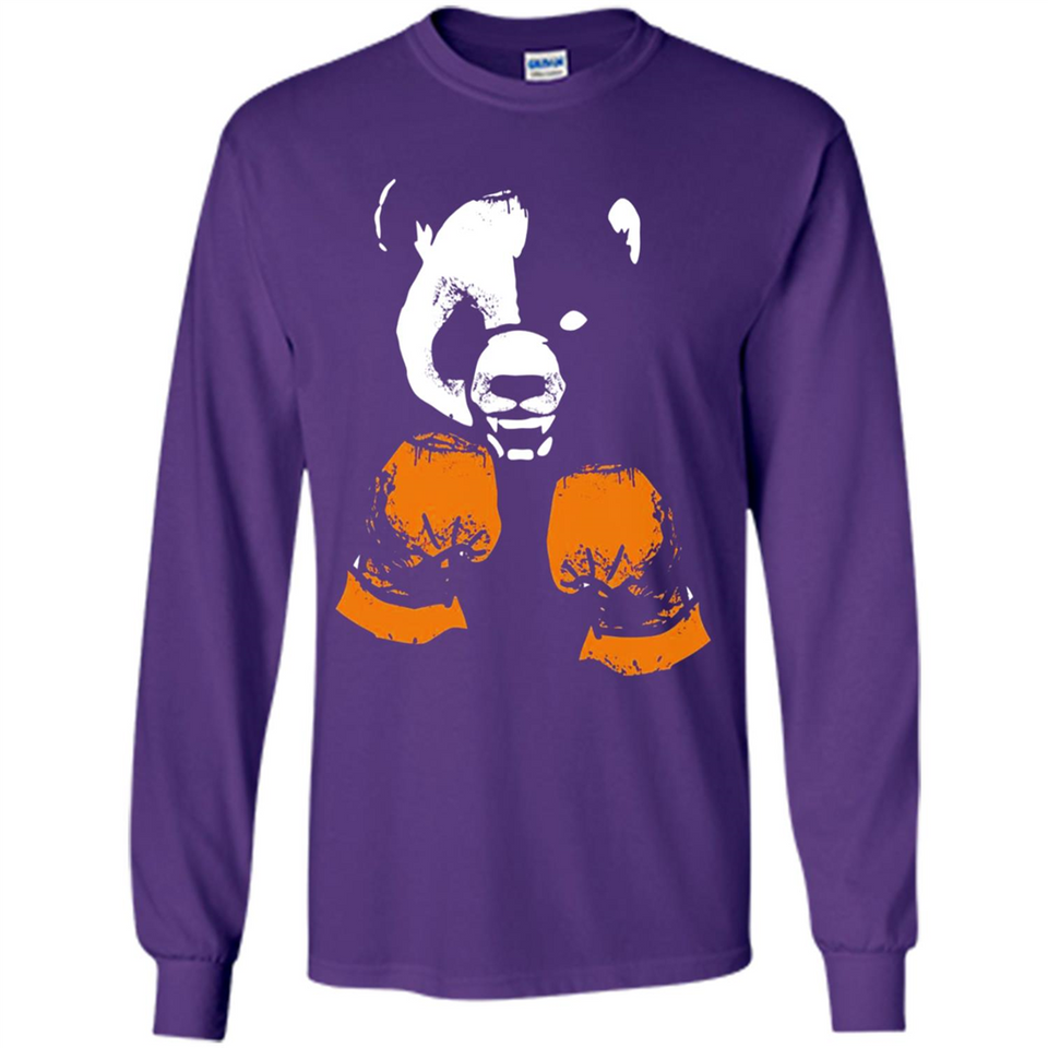 The winner' Cool Panda Bear Boxing Glove - Long Sleeve T-Shirt