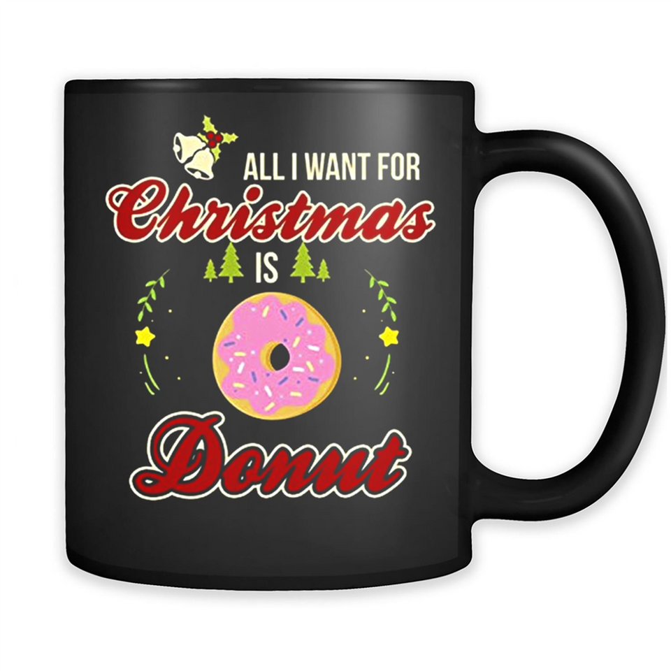 Perfect Costume For Girls. Xmas Shirt For Donut Lover