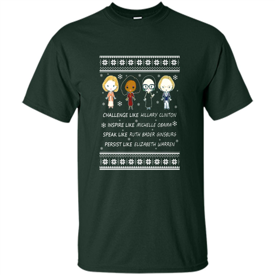 Nasty Women Michelle Hillary Warren Bader Christmas PINGPONG