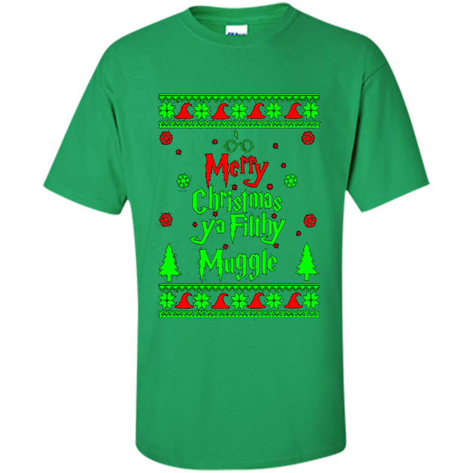 Merry Christmas ya filthy animal ugly sweater PINGPONG