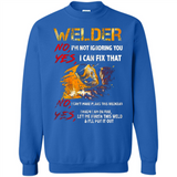 Know I'm on fire let me finish this weld shirt Sweatshirt - Sweatshirt