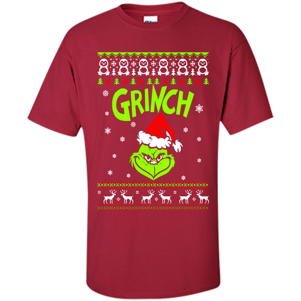 The Grinch Face Christmas - Shirt