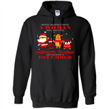Never Underestimate A December Woman Watches Hallmark Movies Sweatshirt - Hoodie