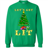 Let’s Get Lit Christmas Drinking sweater PINGPONG