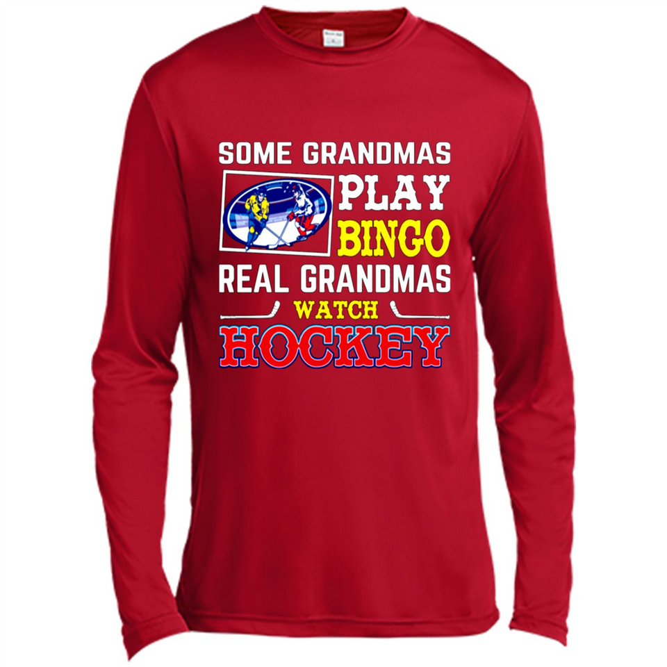 Some Grandmas Play Bingo Real Grandmas Watch Hockey