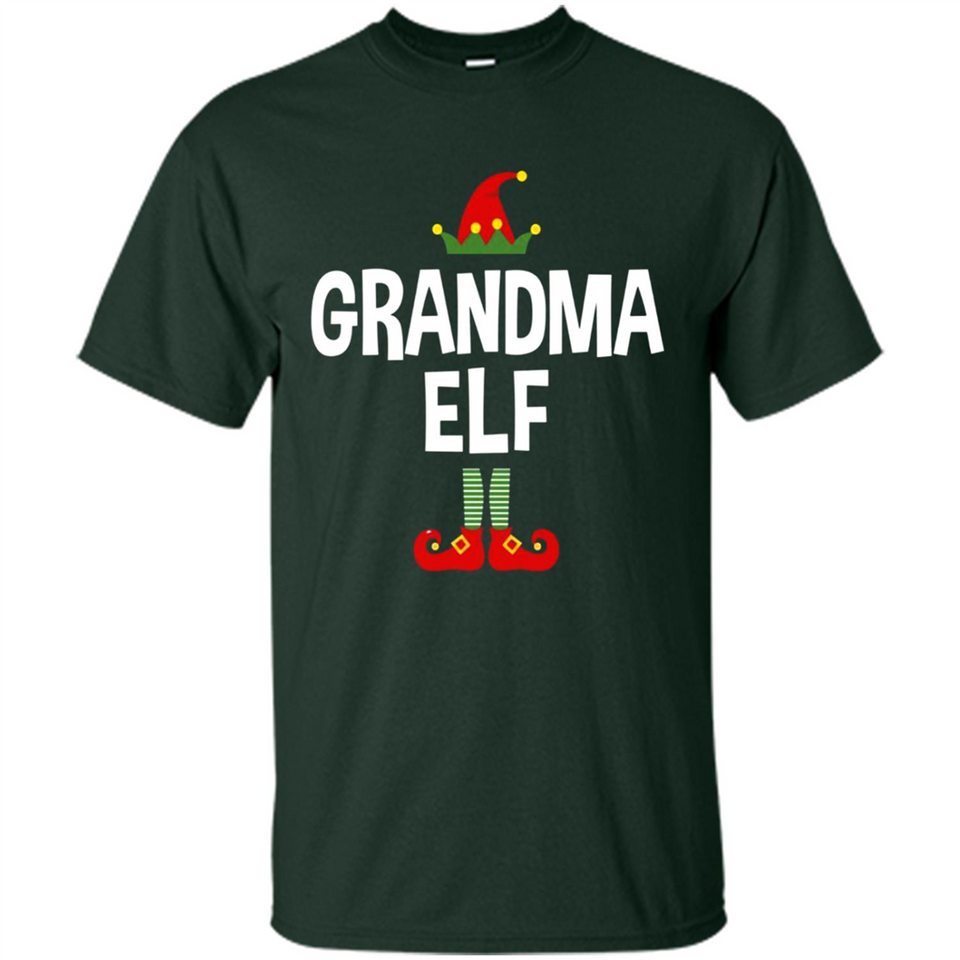 Grandma Elf Shirt -Family Matching Christmas Pajamas - Shirt