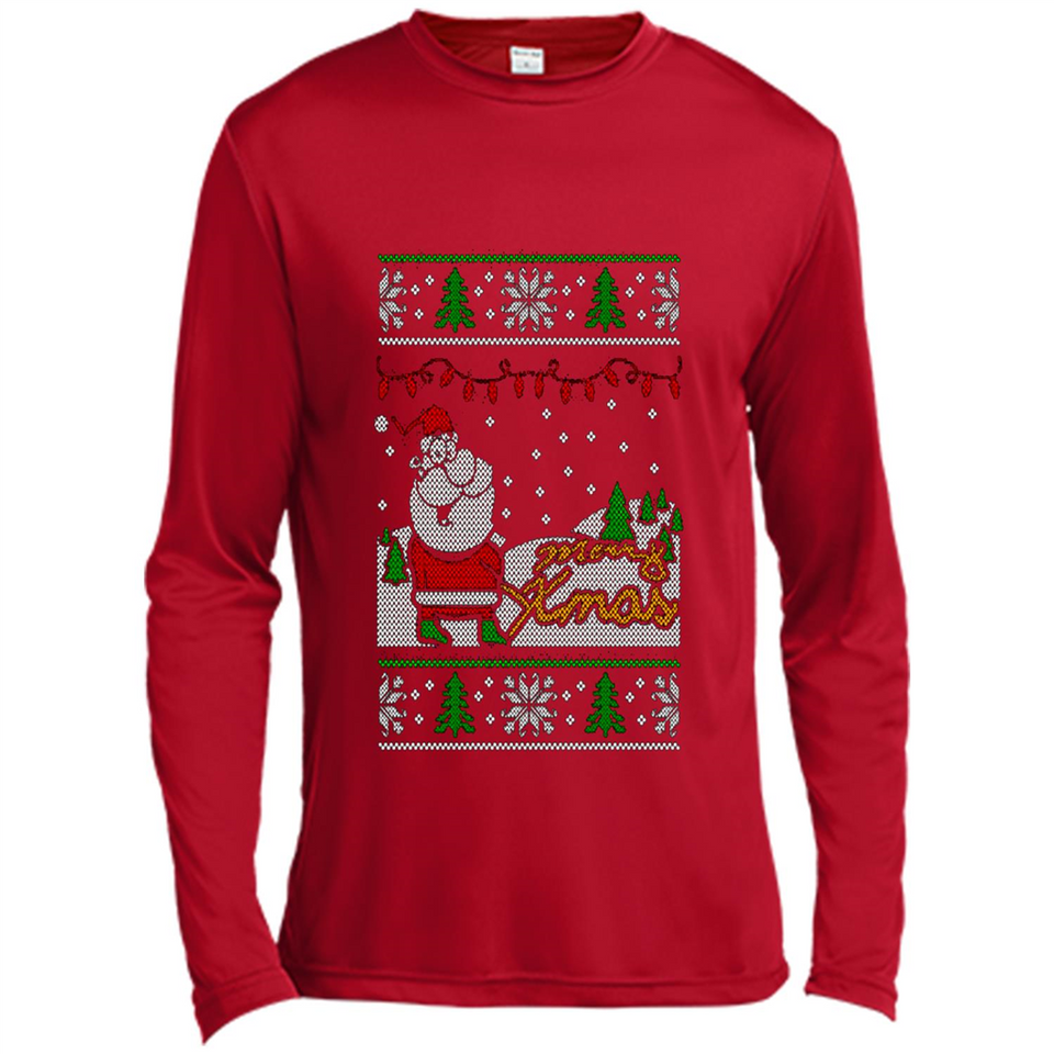 Bad Santa pingpong - Canvas Long Sleeve T-Shirt