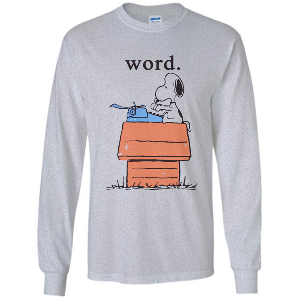 Snoopy Word - Long Sleeve T-Shirt