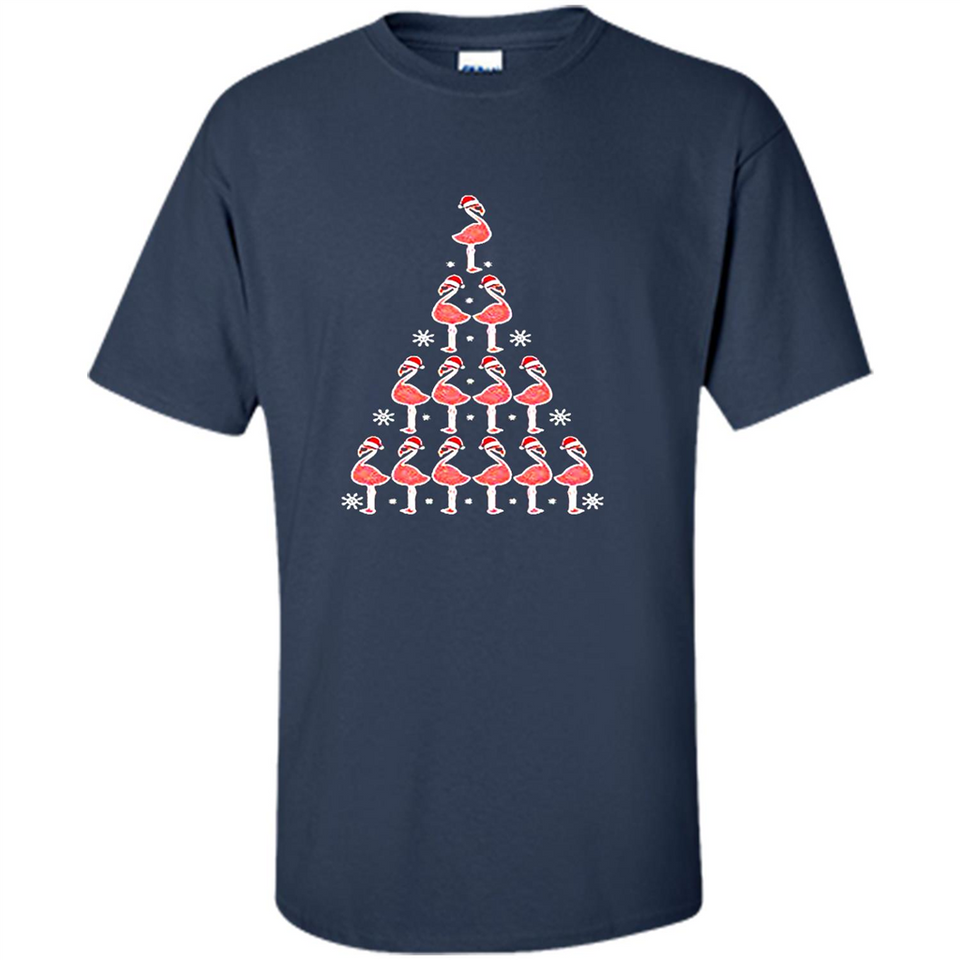 Flamingo Christmas Tree Flamingo - Shirt