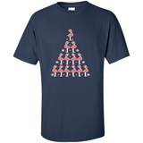 Flamingo Christmas Tree Flamingo - Shirt