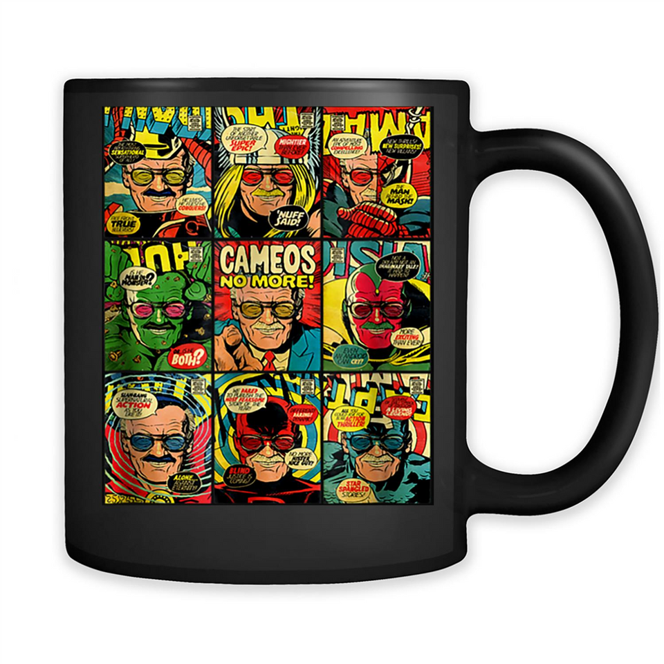 Stan Lee Cosplay Superheroes Shirt Ladies' Boyfriend