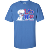 Snoopy loves NBA Cleveland Cavaliers - Shirt