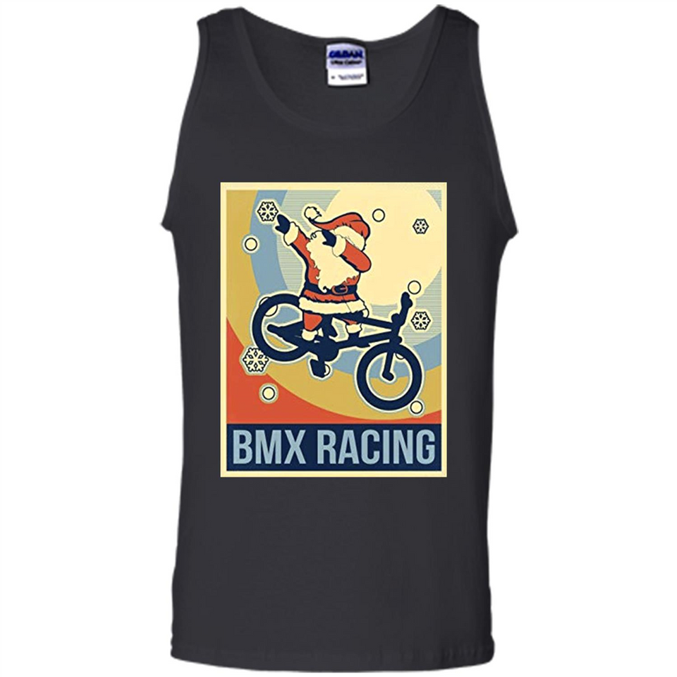 bmx racing dabbing Santa Christmas