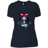 Chicago Bulls Halloween The Nightmare Before Christmas - Ladies' Boyfriend T-Shirt