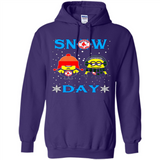 Snow Day Shirt For Boston Red Sox Vs Minion Fans pingpong