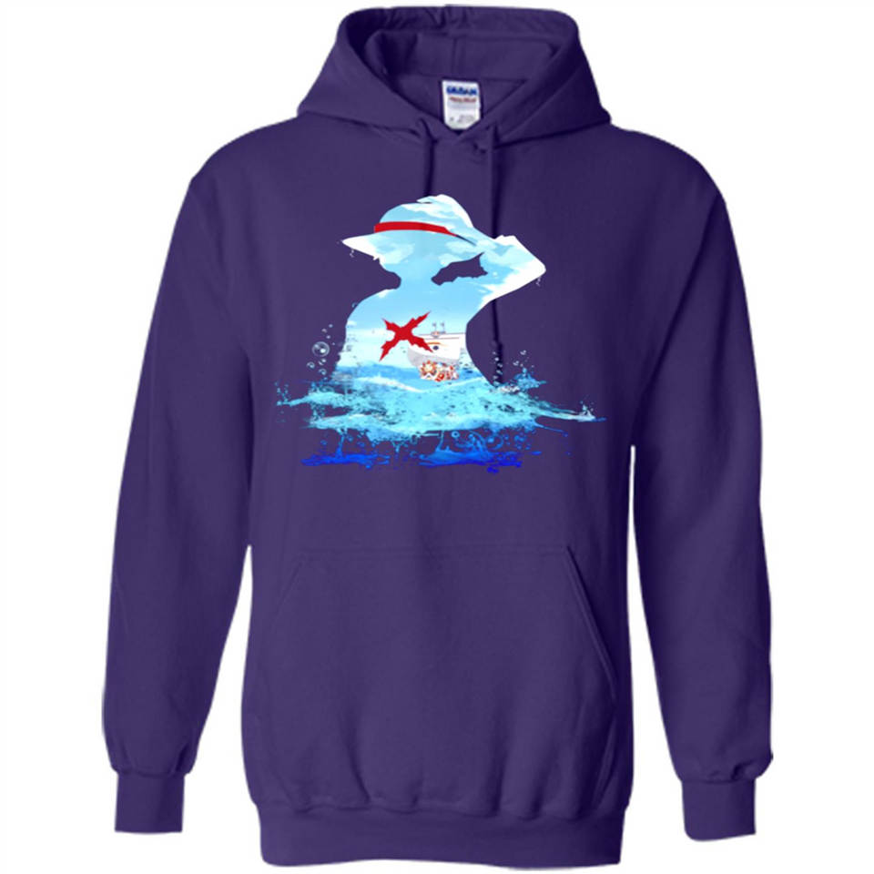 Luffy sea 2 - Hoodie