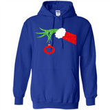 Funny Grinch Hand Holding Chef Ornament Christmas PING PONG